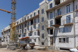 Rue Menars. Почали штукатурні роботи