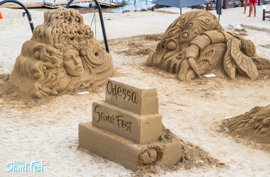 Допомогли провести ювілейний Odessa Sand Fest