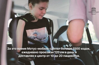 Півроку роботи Мотус-мобіля