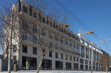 Відкрили фасад Rue Menars з боку Люстдорфської дороги